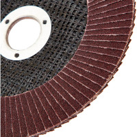 Круг лепестковый торцевой КЛТ-1 (150x22.2 мм; Р60) Без бренда 74008