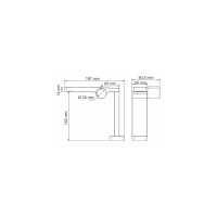 Смеситель для умывальника WasserKRAFT Alme 1510