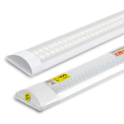 Светодиодный линейный светильник LED Wolta 18Вт, 4000K Дневной свет, IP40, WLFS18W04