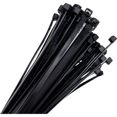 Нейлоновая хомут-стяжка Novocraft 5x350 мм, черная, уп. 100 шт. HCC05350B100