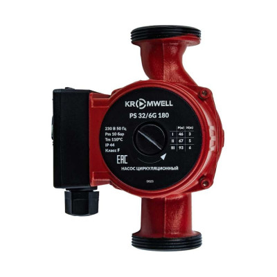 Циркуляционный насос KROMWELL (с гайками в комплекте) PS 32/6G 180