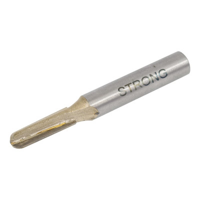 Фреза пазовая галтельная стф-1012 6х20 мм, хв-к 8 мм Strong стф-10120006