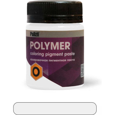Колеровочная паста Смола-Стекло Полимер О 50 гр Белый kr0017