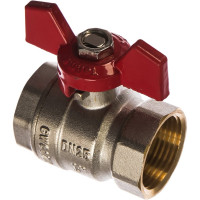 Шаровой кран Terma RED 1 в/в бабочка 26133
