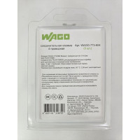 Соединительная клемма WAGO 4-х проводная 773-604 5 шт. в блистере