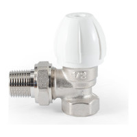 Клапан радиатора PROFACTOR регулирующий угловой 1/2  PF RVA 370