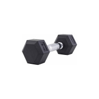 Гексагональная обрезиненная гантель Starfit DB-301 3 кг, черный УТ-00019784