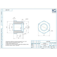Футорка Brassco G1/2 х G1/4 Standart 4961780