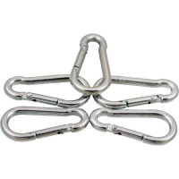 Комплект усиленных универсальных стальных карабинов Forceberg HOME and DIY 6 мм, 5 шт. 9-2080010-005