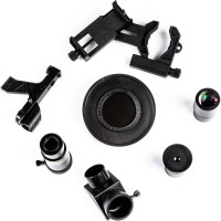 Телескоп Praktica Vega 90/600, искатель red dot, адаптер для смартфона, стальная тренога, черный 91290600