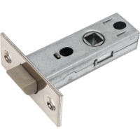 Межкомнатная защелка PUERTO пластиковый язычок, никель матовый B2B L 5-45 plastic SN