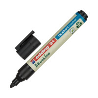 Маркер для бумаги для флипчартов EDDING 31/1 ecoline черный, 1.5-3 мм 1183269