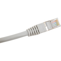 Экранированный патч-корд Cabeus F/UTP, категория 5е, 2xRJ45/8p8c, серый, PVC, 0.3м PC-FTP-RJ45-Cat.5e-0.3m