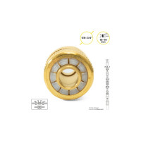 Муфта латунная ремонтная для шланга 3/4" POLYAGRO 7577720