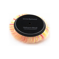 Полировальный круг из цветного меха Unicorn Wool Pad 130 мм Shine systems SS532