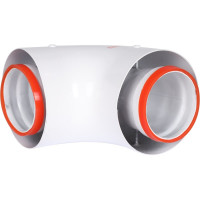 Начальный участок ROMMER Rca-6010-210190 90 гр. 60/100, хомут в комплекте + втулка d60 l-50 RG0091CSP6JLAP
