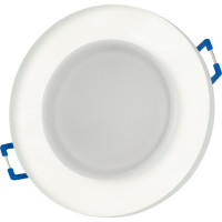Встраиваемый декоративный светильник ЭРА DK103 WH MR16 GU5.3 белый Б0058390