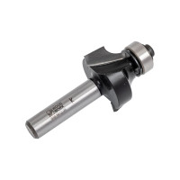 Фреза радиусная с подшипником R=6.35 мм, 25.4х57 мм, S=8 мм WOODWORK 938.6013.08