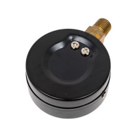 Манометр от 0 до 60 бар из углеродистой стали, D63 мм, NPT 1/4", штуцер снизу A-Flow G10-C-4N-63A-60bar