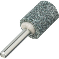Шарошка абразивная, цилиндр, 19x25 мм, для дрели, хвостовик d6 мм, 63с Denzel 76025