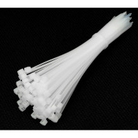 Пластиковые стяжки Cablexpert 400 мм х 3.6 мм, белые, 100 шт. NYT-400x3.6