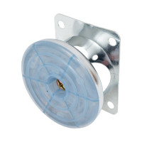 Ножка Tech-Krep металл, круглая, нерегулируемая, D50x40 мм, хром - накл. 148574