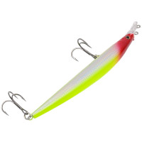 Воблер Strike Pro Top Water Minnow 110 цвет: X10 Clown Silver JL-166F#X10