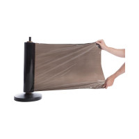 Стрейч-пленка для ручной упаковки ООО Комус первичное сырье, 23 мкм, 50 см, 300 м, 3.17 кг нетто, черная 271797