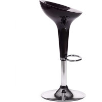 Барный стул Tetchair Nail (mod. ky801),металл/пластик, 42x44x67-88 см, черный/хром 19772