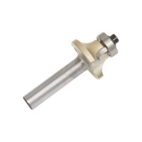 Фреза кромочная калевочная с нижним подшипником стф-1017 25x11 мм, R6 мм, хв-к 8 мм Strong стф-10172511