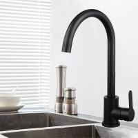 Смеситель для кухни Wesnaart из нержавеющей стали EKO, черный EKO05-110Black