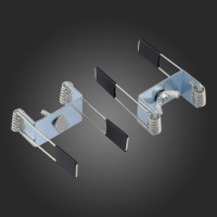 Монтажная скоба ST luce для st017.129.06, серебристый, ST017.029.06