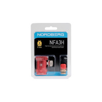 Муфта быстросъемная, высокое давление, красная NORDBERG R134a NFA3H