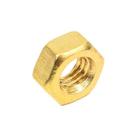 Гайка шестигранная DINFIX DIN 934 , латунь М 6 2 шт 00-0004535