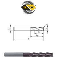 Фреза твердосплавная 4х20х75 мм ANAJ ANAJ-C040-4,0 HA