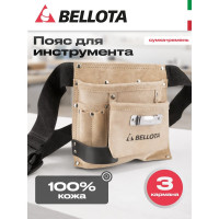 Пояс для инструмента (сумка + ремень) Bellota с 3 карманами кожа PC3BOL