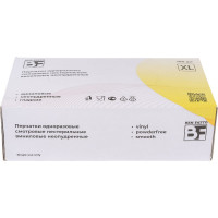 Перчатки одноразовые Ben Fatto винил 100 шт, XL 20% 25936