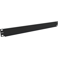Панель заглушка NTSS 1U крепление 19 1U, черный RAL 9005 NTSS-FUB-1U-BL