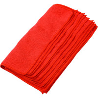 Салфетка микрофибра Ben Fatto 30x30 см красная 200 гр/м2, 10 шт/уп 28946 30328