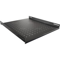 Полка стационарная NTSS 470x550мм, для напольных шкафов глубиной 800мм, нагрузка до 100кг, черный RAL 9005 NTSS-FS-H-800-BL