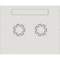 Шкаф настенный телекоммуникационный NTSS LIME 12U 550x450x635мм, 2 профиля 19, дверь стеклянная, боковые стенки несъемные, разобранный, серый RAL 7035 NTSS-WL12U5545GS