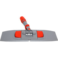 Держатель мопов Uctem-Plas универсальный 40x11см пластиковый серый/красный RM40R 29227