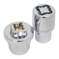 Набор секретных гаек для колесных дисков FORCE М12x1.25RH, 5 предметов 643305