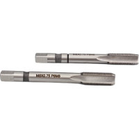 Машинно-ручной метчик TORNERI М 8х0.75 комплект из 2-х штук Р6М5 035257