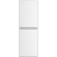 Блокнот BRAUBERG 105 х148 мм, А6, 80л, гребень,-шелкография, клетка, Danger, 125380