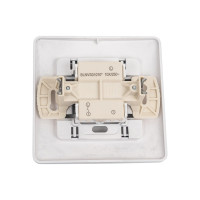 1-клавишный выключатель Systeme Electric ( Schneider Electric) BLANCA С/У cх.1, 10А, 250B, АЛЮМИНИЙ BLNVS010103