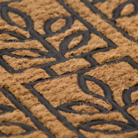 Коврик SUNSTEP кокосовый, 45х75 см, Листочки 32-091