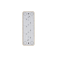 4-ая розетка Systeme Electric BLANCA открытой установки, с заземлением, без шторок, ясень BLNRA011415