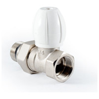 Клапан радиатора PROFACTOR регулирующий конусный затвор прямой с уплотнением 3/4 PF RVS 373UR