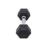 Гексагональная обрезиненная гантель Starfit DB-301 3 кг, черный УТ-00019784